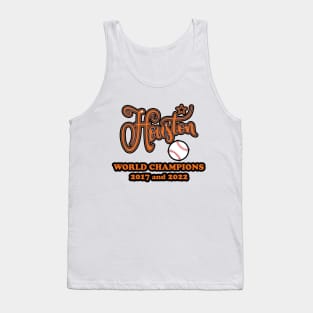 HOUSTON BASEBALL WORLD CHAMPS 2017-2022 Tank Top